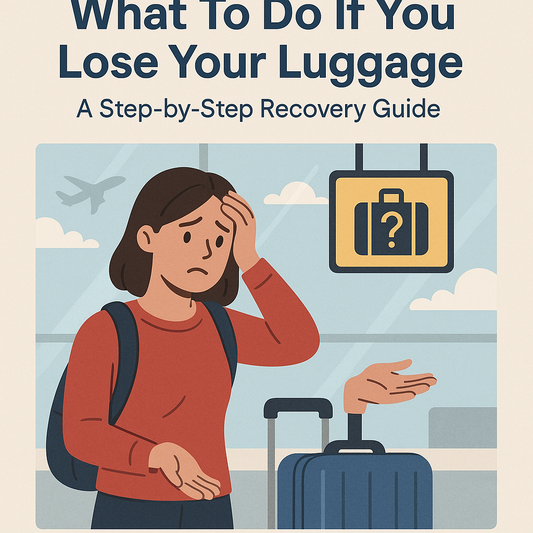 What to do if an airline loses your luggage. a step by step guide.