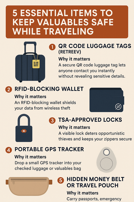 5 Must-Have Travel Essentials to Keep Your Belongings Safe