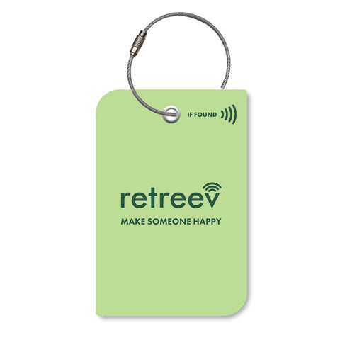 Green Combo - 2 x Green Originals Retreev Smart Tags & 9 x Smart Stickers Green Combo - 2 x Green Originals Retreev Smart Tags & 9 x Smart Stickers