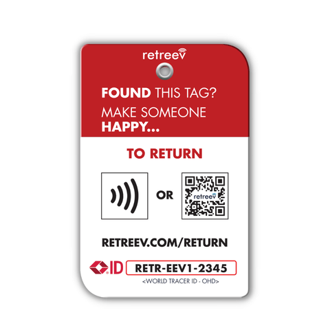 Remove Before Flight - retreev SMART Tag Remove Before Flight - retreev SMART Tag