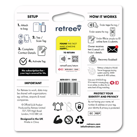 Tour de France - retreev SMART Tag Tour de France - retreev SMART Tag