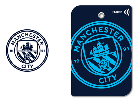 Manchester City FC - retreev SMART Tag - © Official Manchester City  FC Licensed Product Manchester City FC - retreev SMART Tag - © Official Manchester City  FC Licensed Product