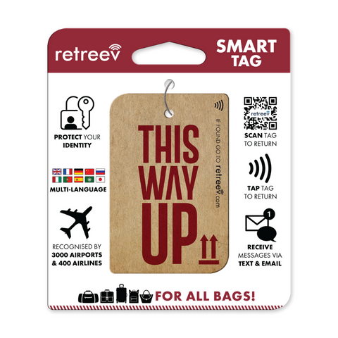 This way up - retreev SMART Tag This way up - retreev SMART Tag