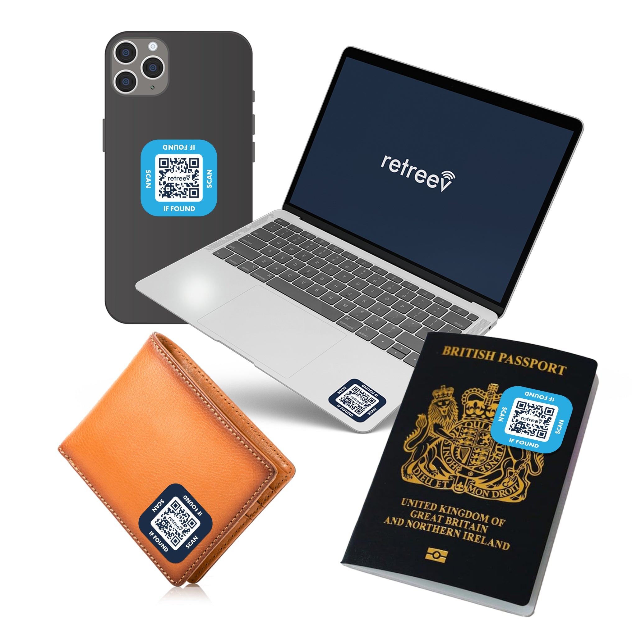 Smart Sticker Tracker Retreev's SMART Stickers: The Essential Companion for Your Valuables ...