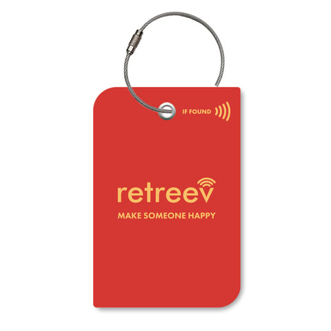 Red Combo - 2 x Red Originals Retreev Smart Tags & 9 x Smart Stickers