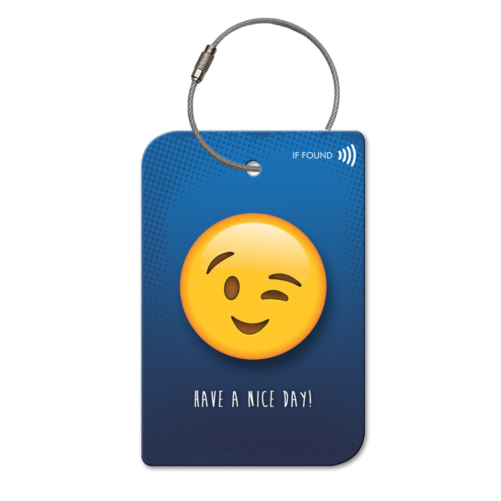 retreev SMART Tag - Guiño Emoji